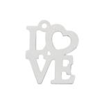 MI HISTORIA - ABALORIO PLATA 925MM LOVE