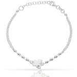 PULSERA PLATA 925MM MARIPOSA + BOLAS