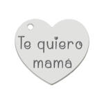 MI HISTORIA - ABALORIO PLATA 925MM CORAZON