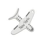 MI HISTORIA - ABALORIO PLATA 925MM AVION