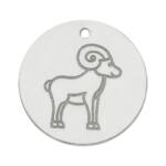 MI HISTORIA - ABALORIO PLATA 925MM HOROSCOPO ARIES