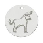 MI HISTORIA - ABALORIO PLATA 925MM HOROSCOPO TAURO