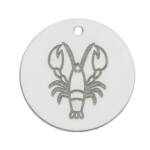 MI HISTORIA - ABALORIO PLATA 925MM HOROSCOPO CANCER