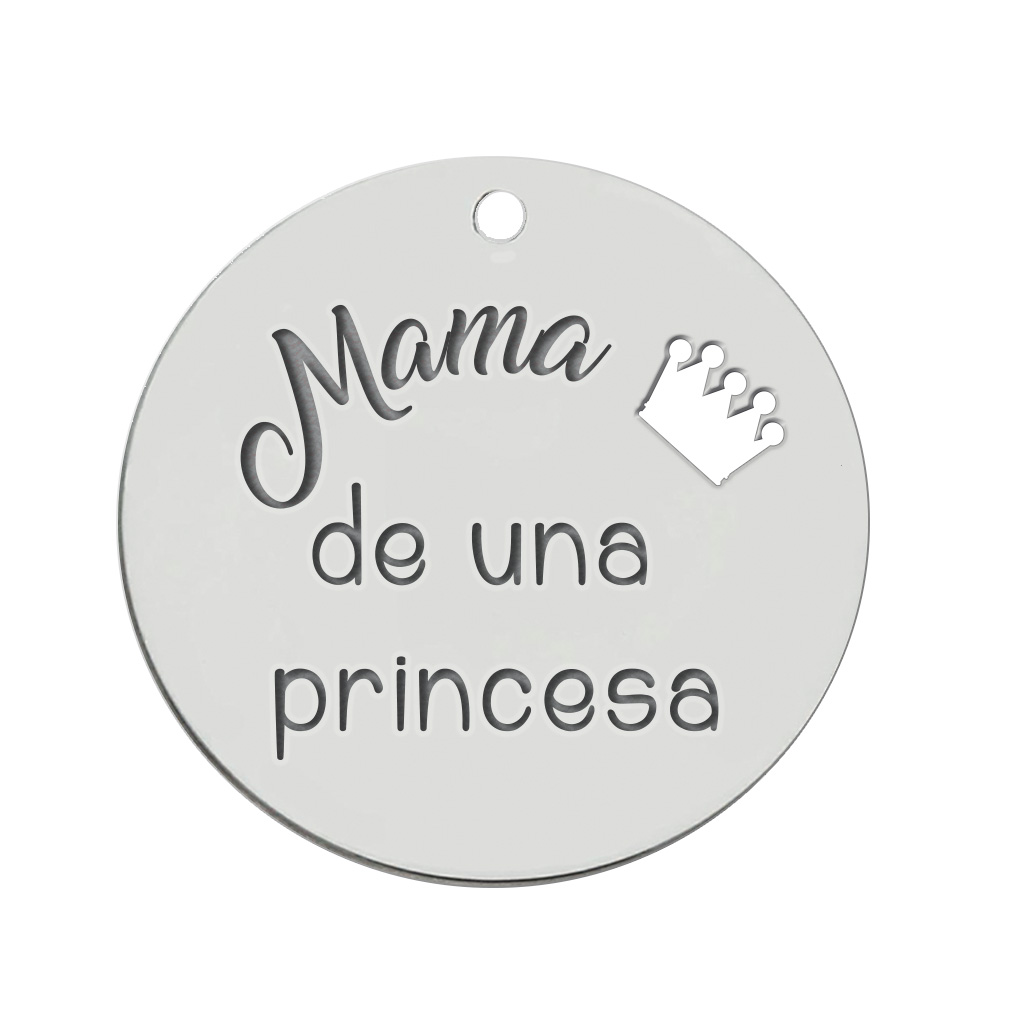 MI HISTORIA - ABALORIO PLATA 925MM PRINCESA