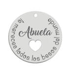 MI HISTORIA - ABALORIO PLATA 925MM ABUELA