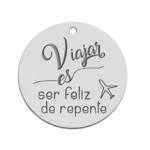 MI HISTORIA - ABALORIO PLATA 925MM VIAJAR