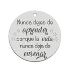 MI HISTORIA - ABALORIO PLATA 925MM APRENDER