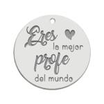 MI HISTORIA - ABALORIO PLATA 925MM MEJOR PROFE