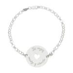 PULSERA PLATA 925MM LA MEJOR MAMA Y ABUELA