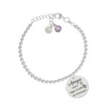 PULSERA MI HISTORIA PLATA 925MM BOLAS AMIGAS