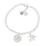 PULSERA MI HISTORIA PLATA 925MM PUZZLE AMIGAS