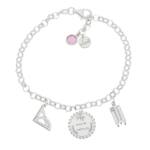 PULSERA MI HISTORIA PLATA 925MM PROFE