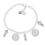 PULSERA MI HISTORIA PLATA 925MM CURSO ESCOLAR