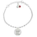 PULSERA MI HISTORIA PLATA 925MM FORZADA + BOLAS - TODO ES MAS BONITO