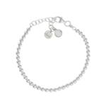 PULSERA MI HISTORIA PLATA 925MM BOLAS - CIRCONITA