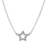 GARGANTILLA PLATA 925MM ESTRELLA