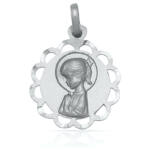 MEDALLA PLATA 925MM VIRGEN NIÑA - 17MM