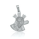 MEDALLA PLATA 925MM GRAN PODER - 20x26MM