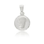 MEDALLA PLATA 925MM VIRGEN NIÑA - 14MM