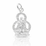 MEDALLA PLATA 925MM VIRGEN DE LA CABEZA MEDIANA - 13x20MM
