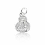 MEDALLA PLATA 925MM VIRGEN DE LA CABEZA PEQUEÑA - 10x14MM