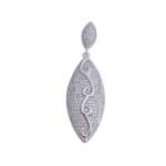 COLGANTE PLATA 925MM CIRCONITAS