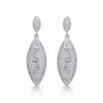PENDIENTES PLATA 925MM CIRCONITAS