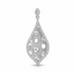 COLGANTE PLATA 925MM CIRCONITAS