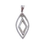 COLGANTE PLATA 925MM CIRCONITAS