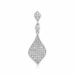 COLGANTE PLATA 925MM CIRCONITAS