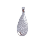 COLGANTE PLATA 925MM LAGRIMA CIRCONITAS