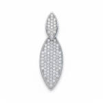 COLGANTE PLATA 925MM CIRCONITAS