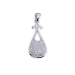 COLGANTE PLATA 925MM CIRCONITAS