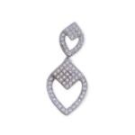 COLGANTE PLATA 925MM CIRCONITAS