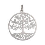 COLGANTE PLATA 925MM ARBOL DE LA VIDA - 25MM