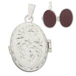 GUARDAPELO PLATA 925M OVAL - 23X31MM