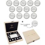 ARRAS PERSONALIZADAS PALABRAS · PLATA DE LEY + ESTUCHE MADERA + BANDEJA