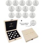 ARRAS PERSONALIZADAS V. DEL ROCIO · PLATA DE LEY + ESTUCHE MADERA
