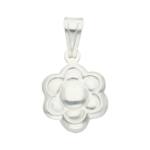 COLGANTE PLATA 925MM FLOR