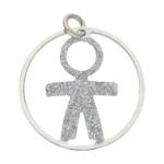 COLGANTE PLATA 925MM NIÑO