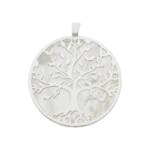 COLGANTE PLATA 925MM ARBOL DE LA VIDA NACAR - 25MM