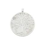 COLGANTE PLATA 925MM ARBOL DE LA VIDA NACAR - 18MM