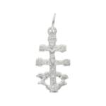 CRUZ PLATA 925MM CARAVACA - 10x19MM