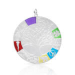 COLGANTE PLATA 925MM ARBOL DE LA VIDA · EGIPTO - 30MM