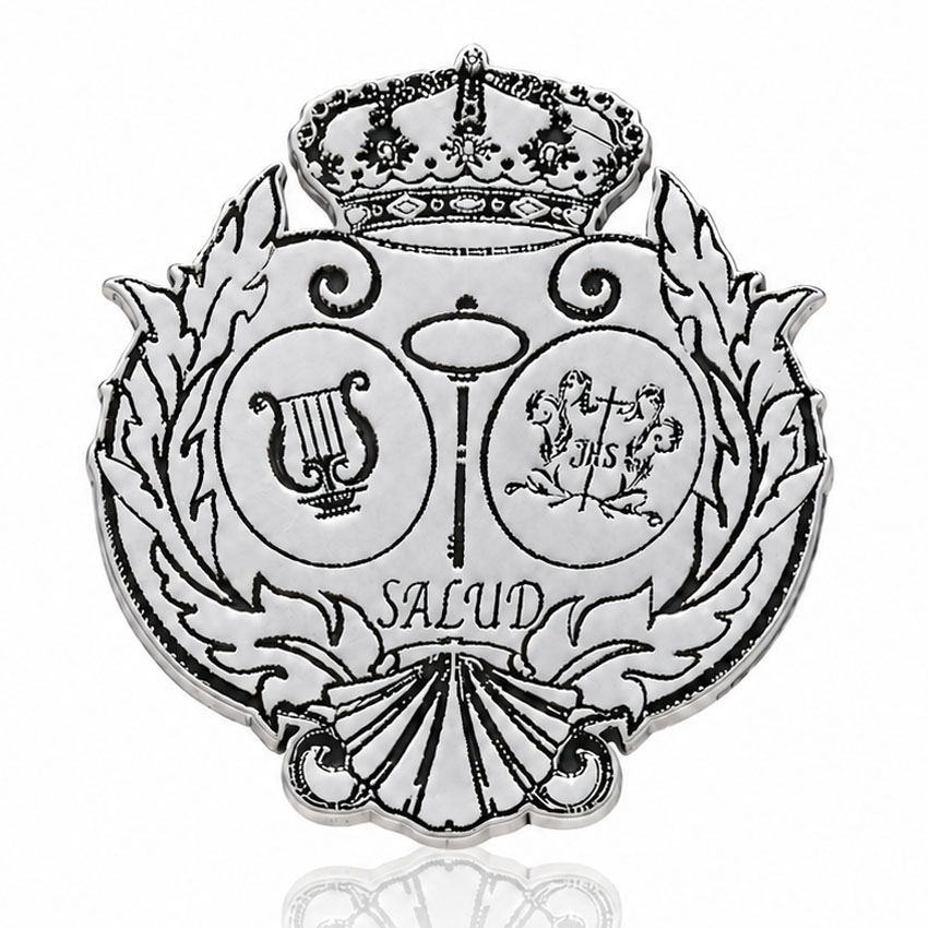 PIN PLATA 925MM HERMANDAD/COFRADIA