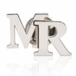 PIN PLATA 925MM INICIALES