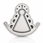 PIN PLATA 925MM VIRGEN DEL ROCIO