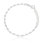 PULSERA PLATA 925MM BOLAS + PERLAS