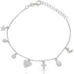 PULSERA PLATA 925MM ABALORIOS