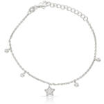 PULSERA PLATA 925MM ESTRELLA + CIRCONITAS